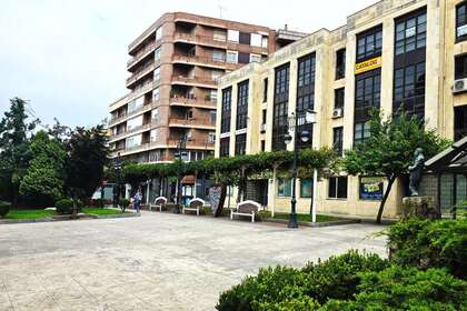 Huizen in Torrelavega, Cantabria. 