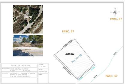 Plot in Pinoso, Alicante. 