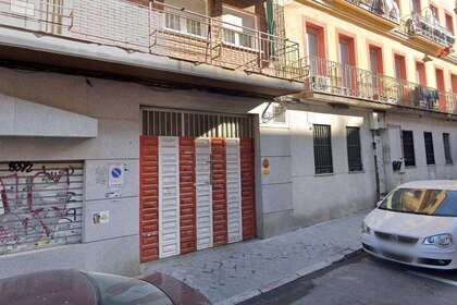 Parking space in Madrid. 