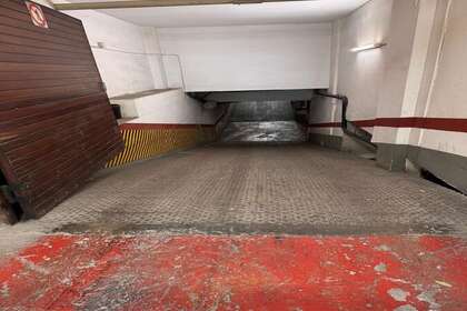 Parking space in Barcelona. 