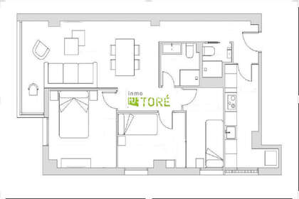 Apartment for sale in Málaga. 
