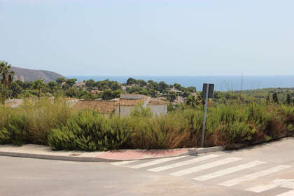 Plot for sale in Moraira, Alicante. 