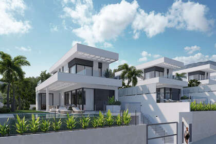 Cluster house for sale in Finestrat, Alicante. 