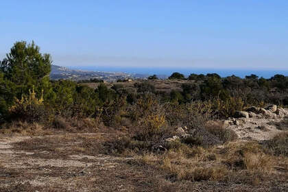 Plot for sale in Benissa, Alicante. 