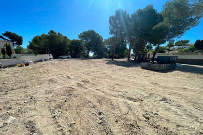 Plot for sale in Moraira, Alicante. 