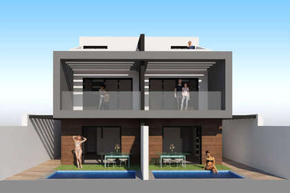 Cluster house for sale in San Javier, Murcia. 