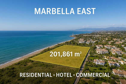 Plot for sale in Marbella, Málaga. 