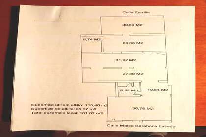 Instalações de estacionamento venda em Almendralejo, Badajoz. 