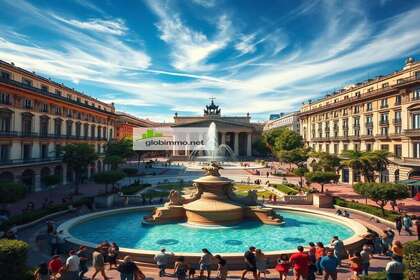 房子 进入 Madrid. 