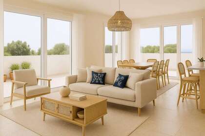 Penthouse for sale in La Carihuela, Torremolinos, Málaga. 