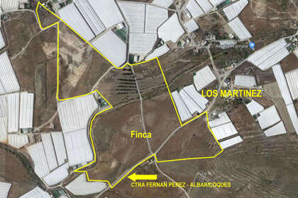 Venkovské / zemědělské půdy na prodej v Almería. 