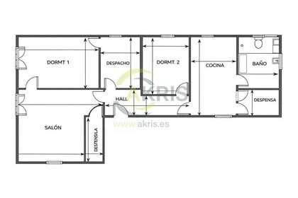 Plano venda em Madrid. 